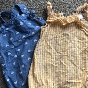 2 baby girl outfits
